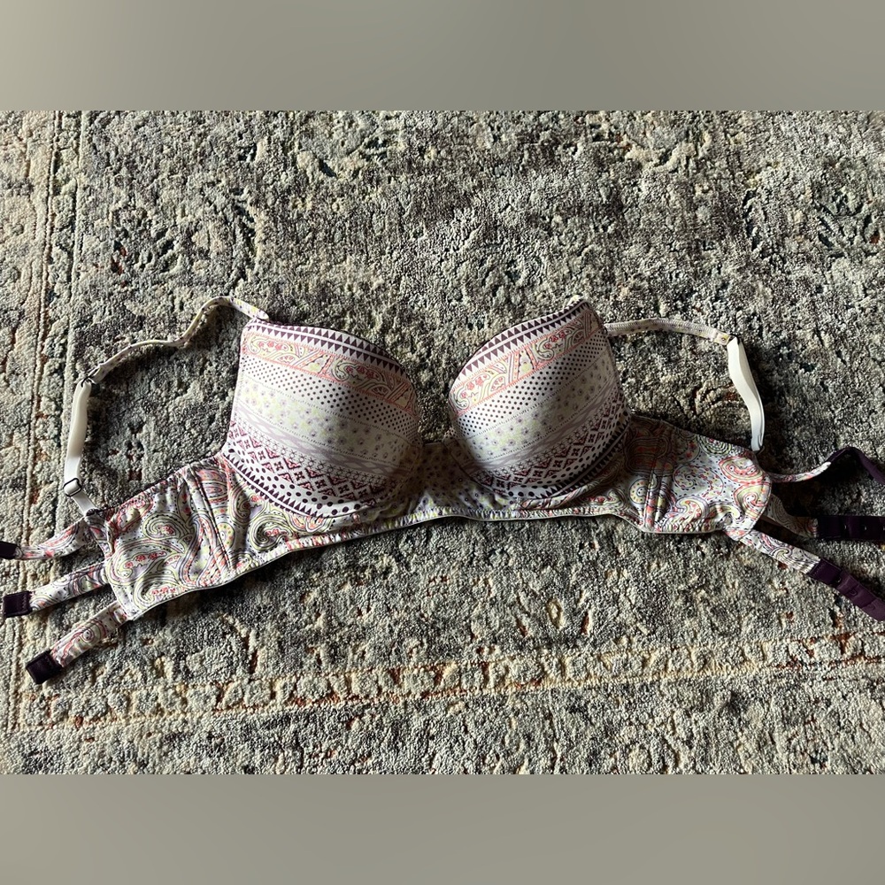 Victoria's Secret Multicolor Patterned Bra